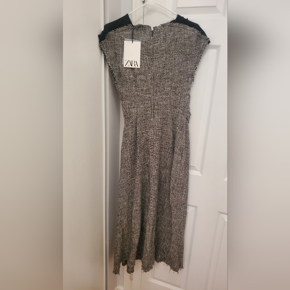 Zara tweed maxi dress - Picture 4 of 7
